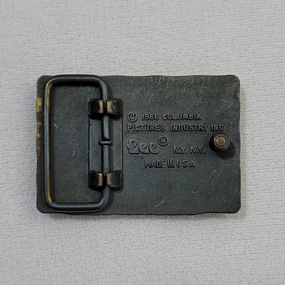 Vtg The Karate Kid Metal Belt Buckle - Picture 2 of 12